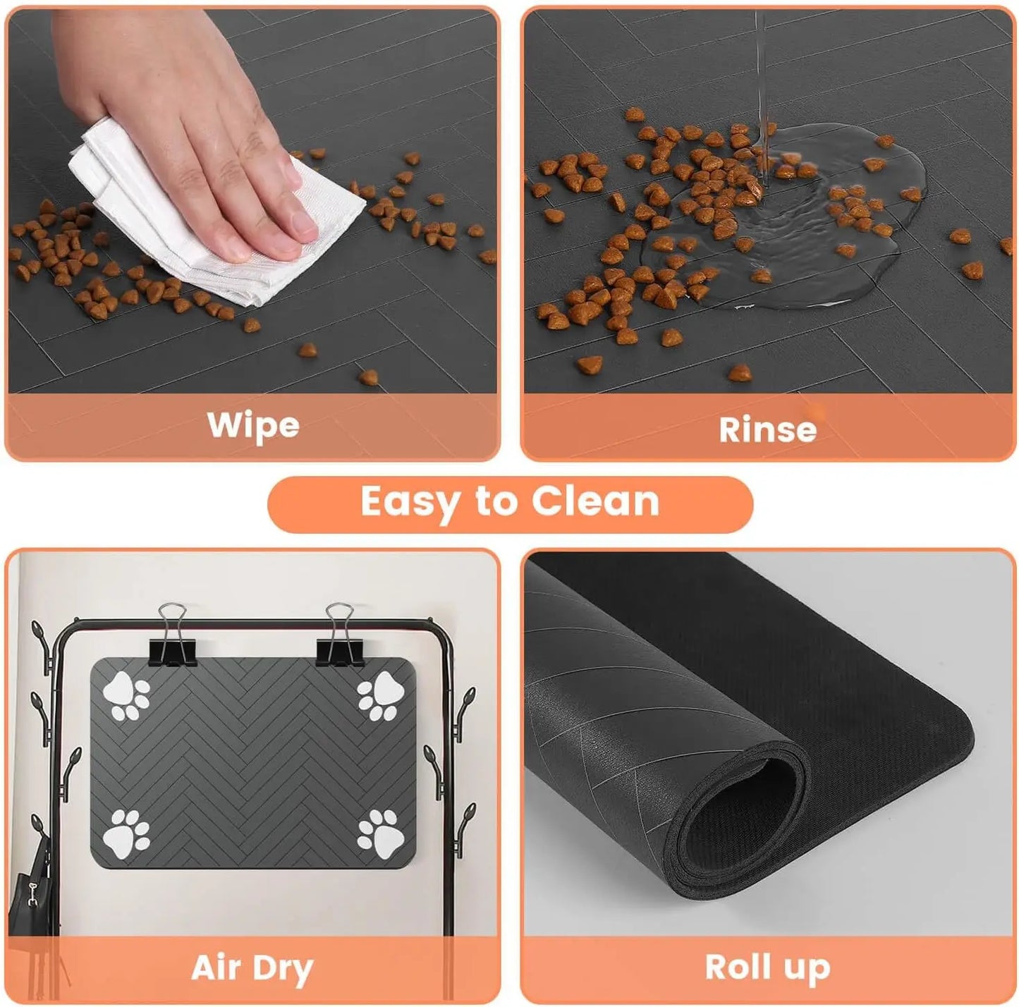 Pack Up Pup Dog Feeding Mat