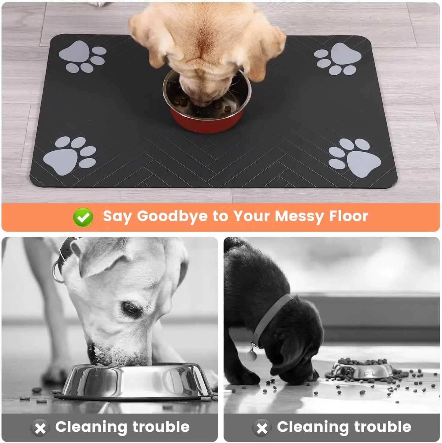 Pack Up Pup Dog Feeding Mat